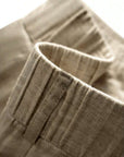 Olga | Linnenmix short met comfortabele pasvorm