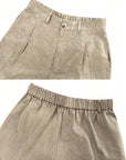 Olga | Linnenmix short met comfortabele pasvorm