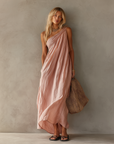 Judith | Luchtige One-Shoulder Maxi Jurk