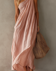 Judith | Luchtige One-Shoulder Maxi Jurk
