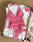 Lorena | Elegante, Corrigerende 2-delige bikiniset met strik
