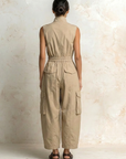 Emilia - Praktische Cargo Jumpsuit met Zakken