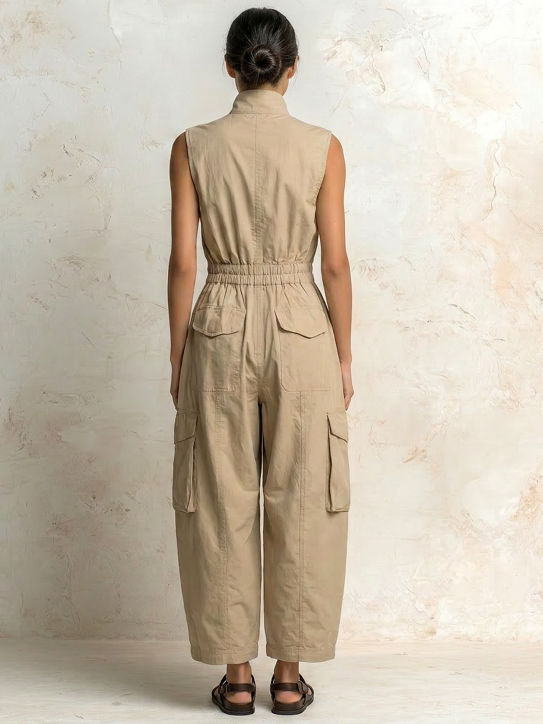 Emilia - Praktische Cargo Jumpsuit met Zakken