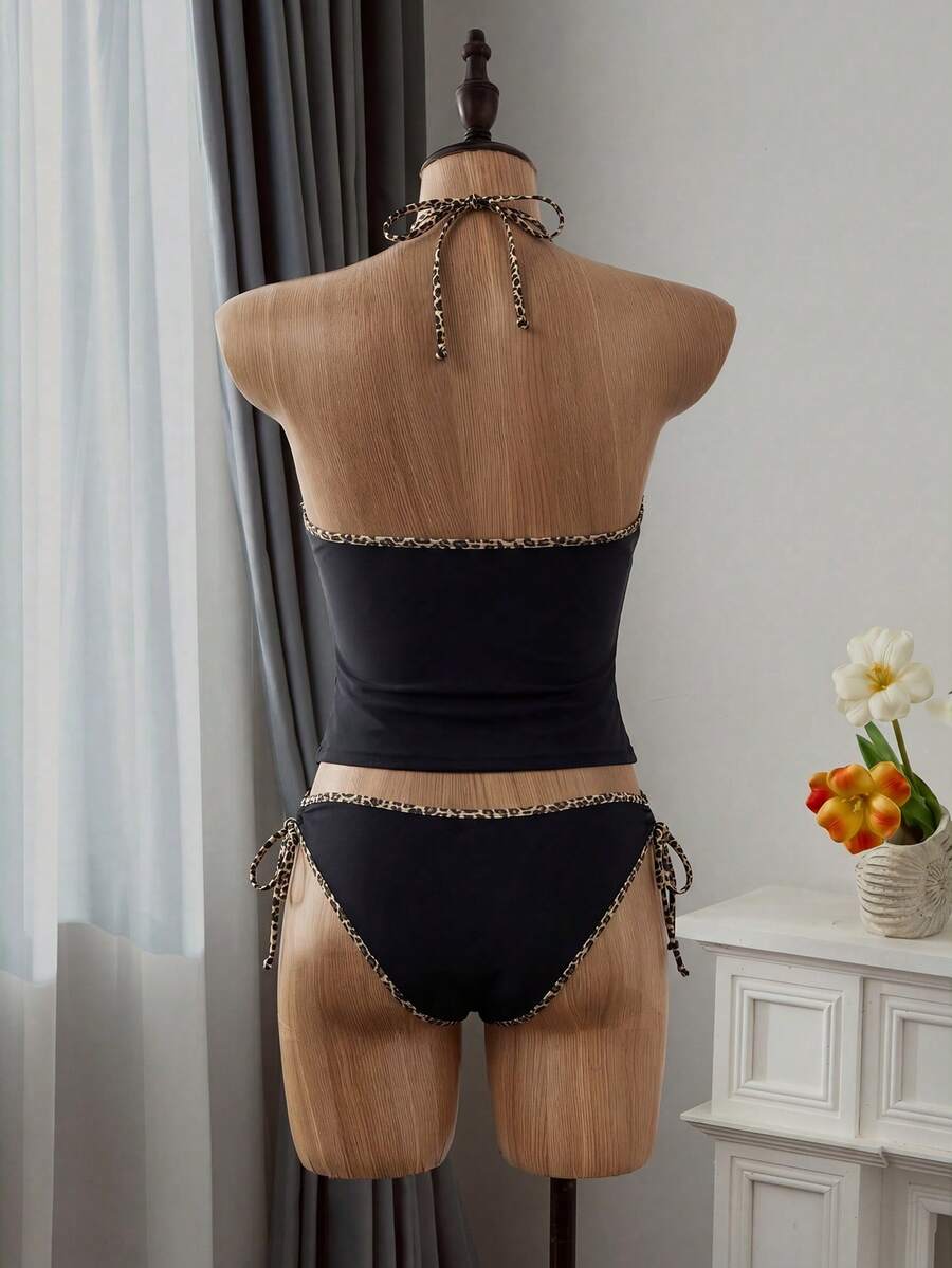 Lorena | Elegante, Corrigerende 2-delige bikiniset met strik