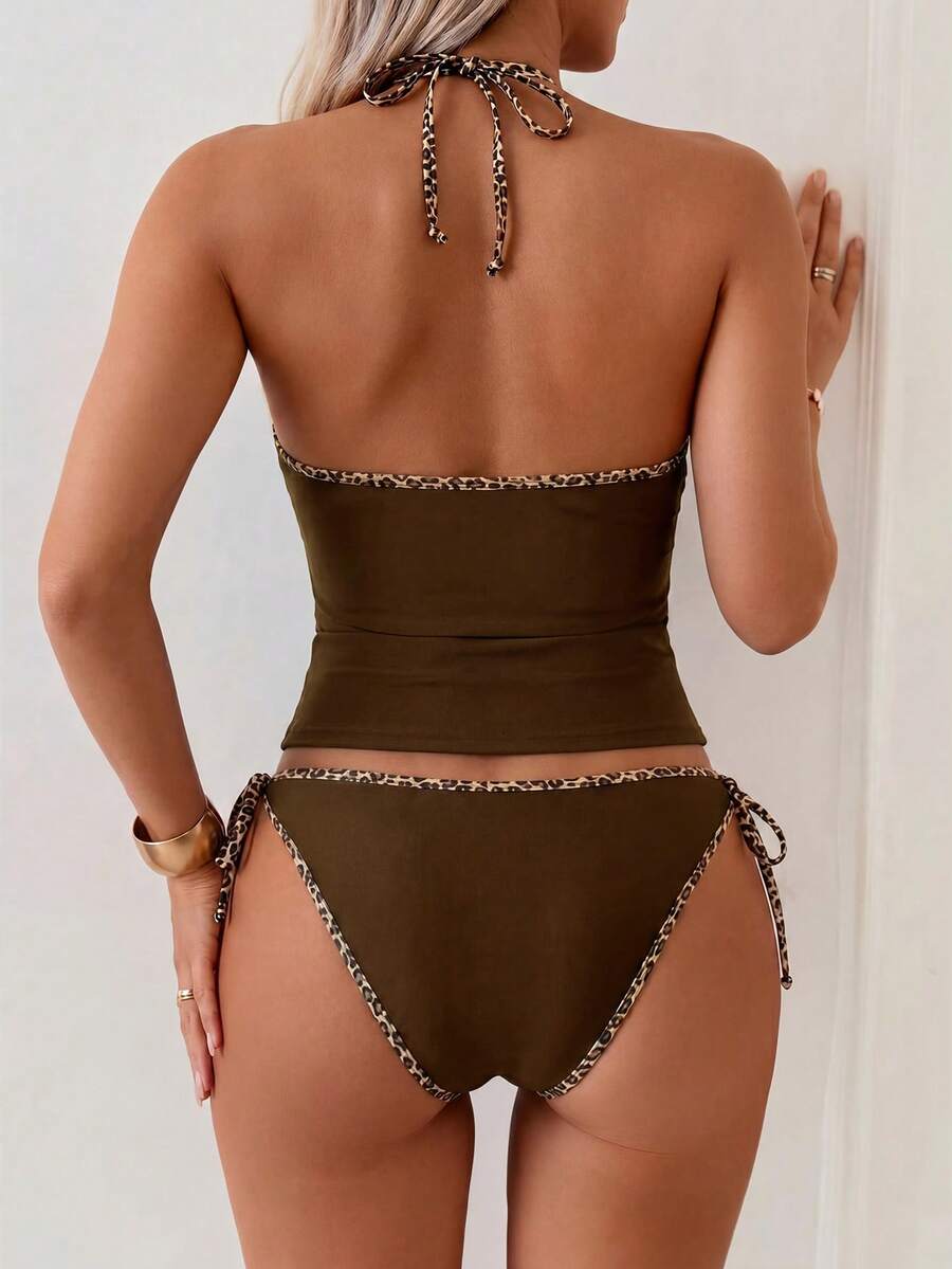 Lorena | Elegante, Corrigerende 2-delige bikiniset met strik