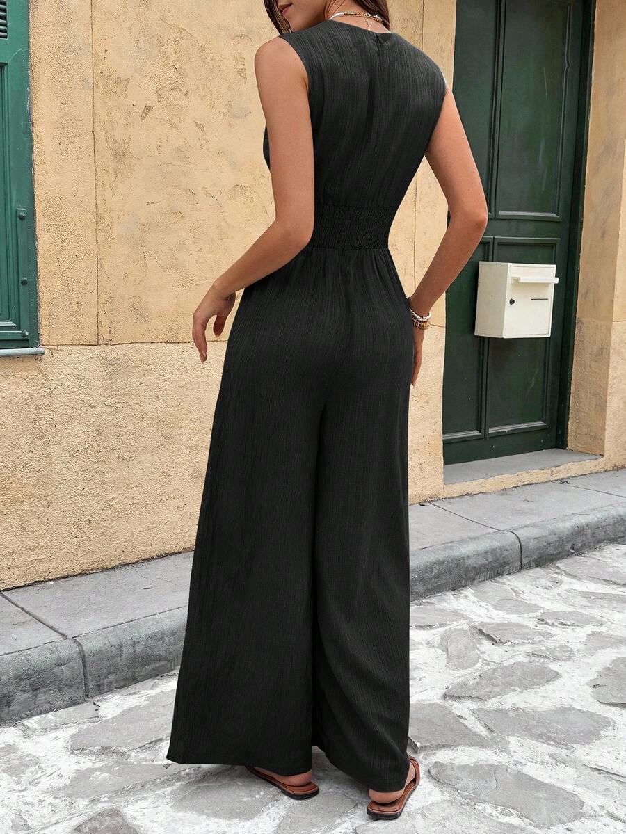 Nadine | Elegante jumpsuit met V-hals