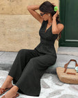 Nadine | Elegante jumpsuit met V-hals