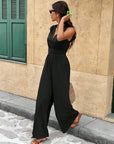 Nadine | Elegante jumpsuit met V-hals