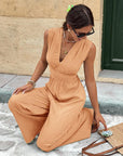 Nadine | Elegante jumpsuit met V-hals