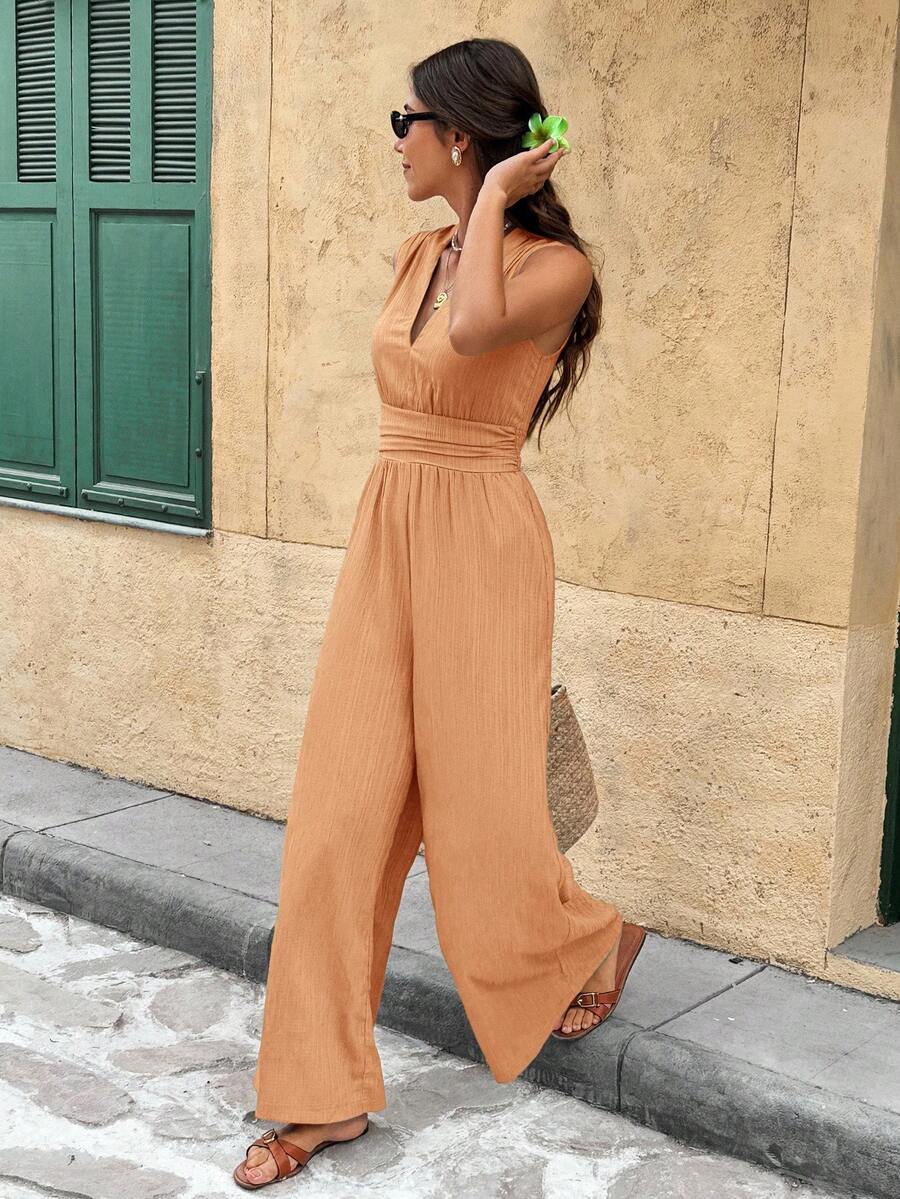 Nadine | Elegante jumpsuit met V-hals