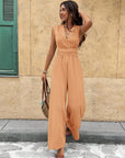 Nadine | Elegante jumpsuit met V-hals