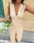 Nadine | Elegante jumpsuit met V-hals