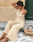 Nadine | Elegante jumpsuit met V-hals
