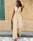 Nadine | Elegante jumpsuit met V-hals