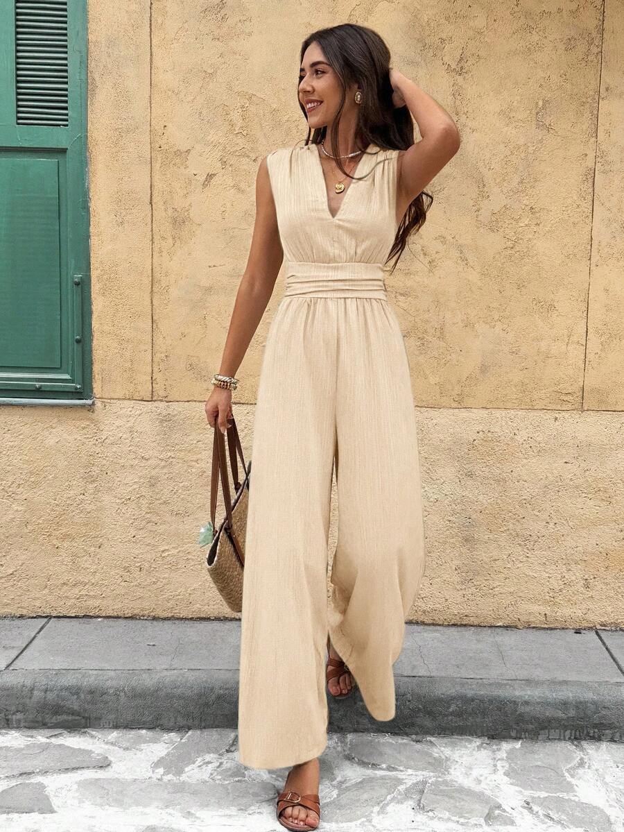 Nadine | Elegante jumpsuit met V-hals