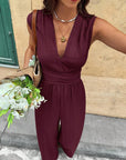 Nadine | Elegante jumpsuit met V-hals