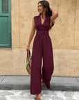 Nadine | Elegante jumpsuit met V-hals