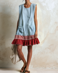 Mary-Lou – Tuniekjurk met Rucheszoom