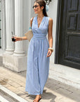 Nadine | Elegante jumpsuit met V-hals