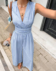 Nadine | Elegante jumpsuit met V-hals