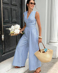 Nadine | Elegante jumpsuit met V-hals