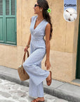 Nadine | Elegante jumpsuit met V-hals