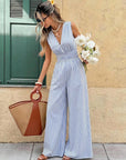 Nadine | Elegante jumpsuit met V-hals