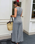 Nadine | Elegante jumpsuit met V-hals