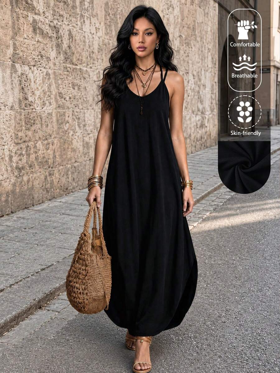 Melissa | Dé elegante stretch maxi-jurk voor elke vrouw