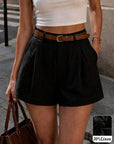 Olga | Linnenmix short met comfortabele pasvorm