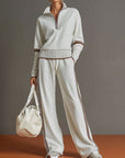 Marieke – Comfortabel set met brede pijpen