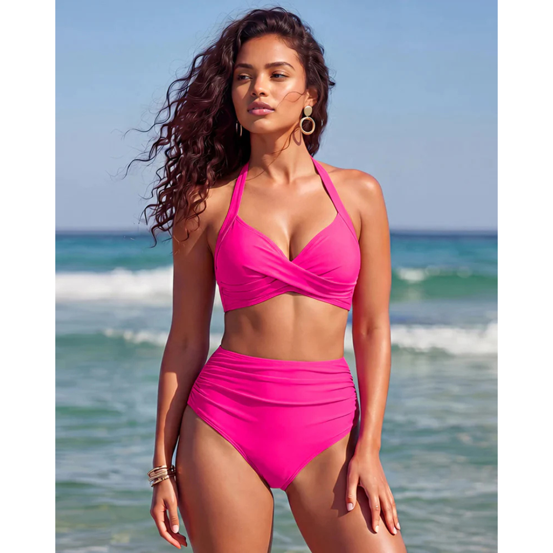 Daniek | 2-in-1 Hoog Getailleerde Tummy Control Bikini