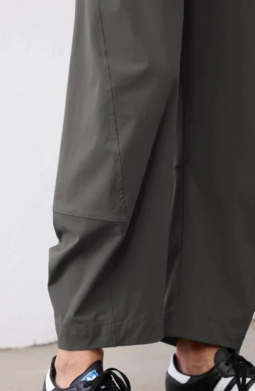 Grietje | Comfortabele Barrel Broek met Hoge Taille