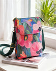 Elvira - Vintage Schoudertas met rits en magnetische sluiting
