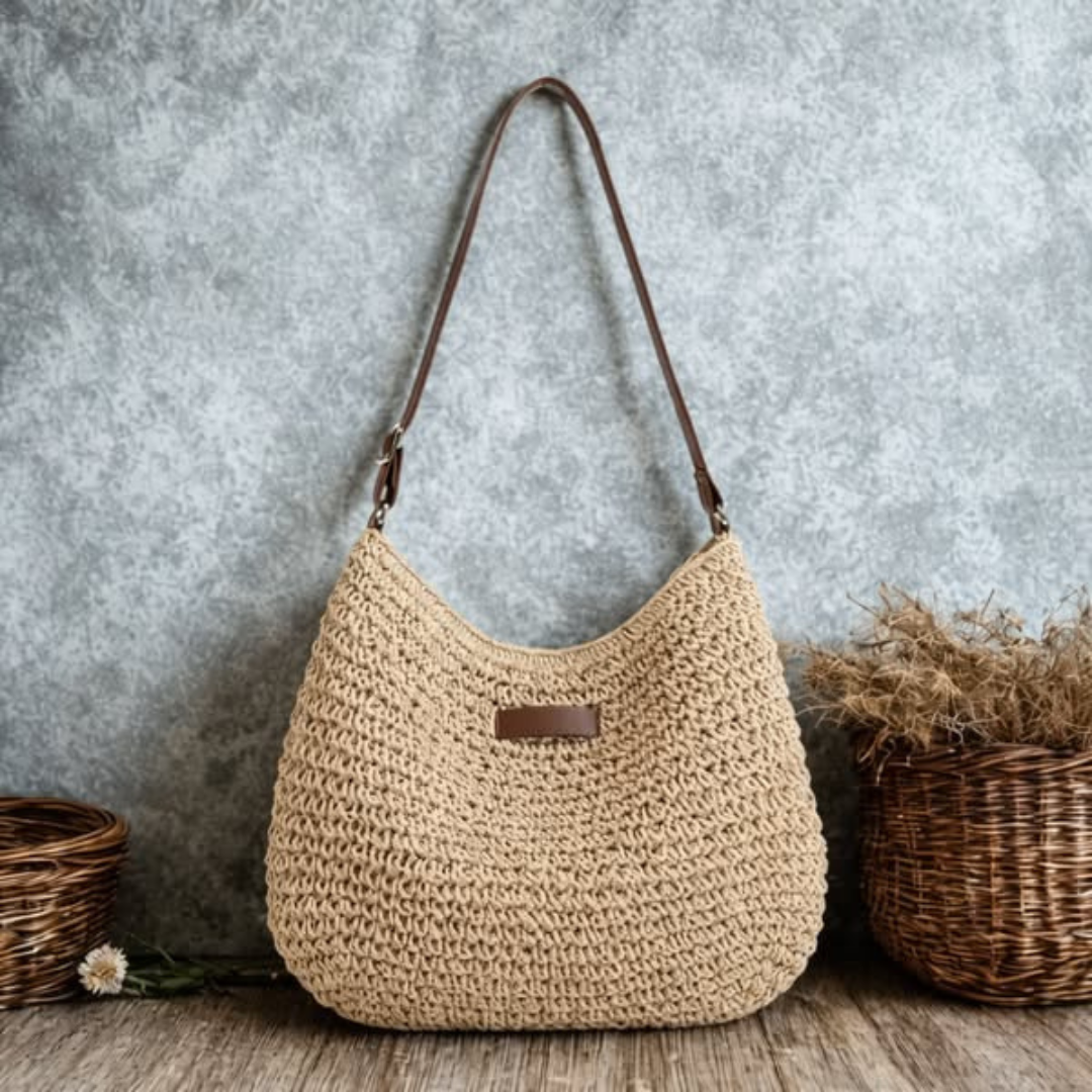 Zita | Elegante Gevlochten Schoudertas