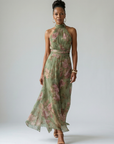 Naomi | Maxi Jurk met Open Rug
