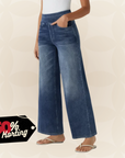 Tessa – Comfortabele jeans - broek met hoge taille en stretch
