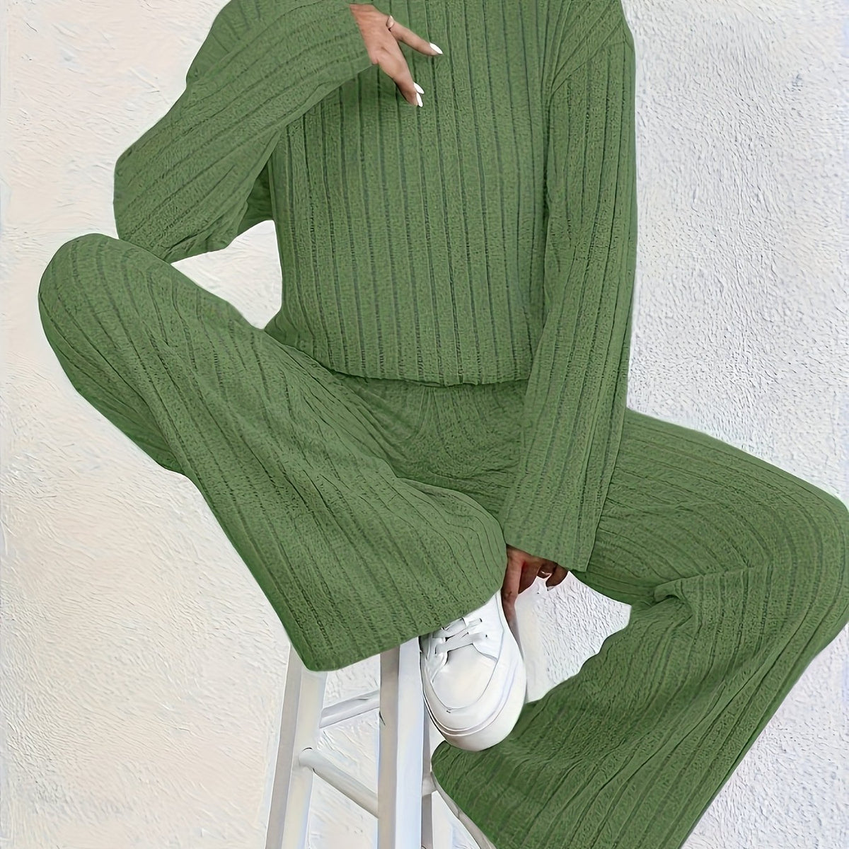 Meike | Tweedelige Set met Wijde Broek