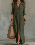Trudy | Flatterende Maxi Jurk