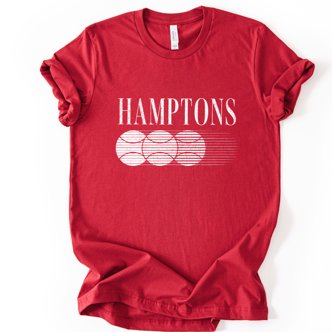 Hamptons - Bella Canvas Super Zachte Standaard Pasvorm T-shirt
