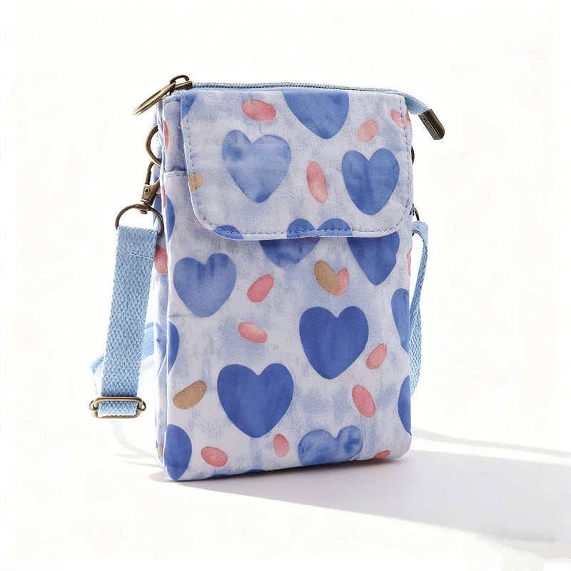 Elvira - Vintage Schoudertas met rits en magnetische sluiting