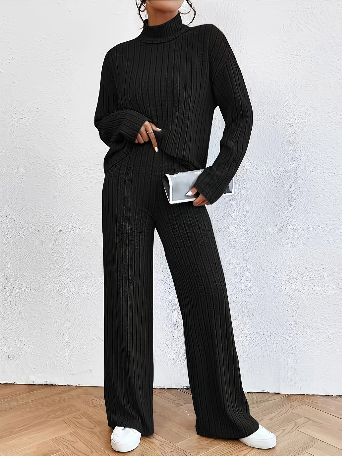 Meike | Tweedelige Set met Wijde Broek