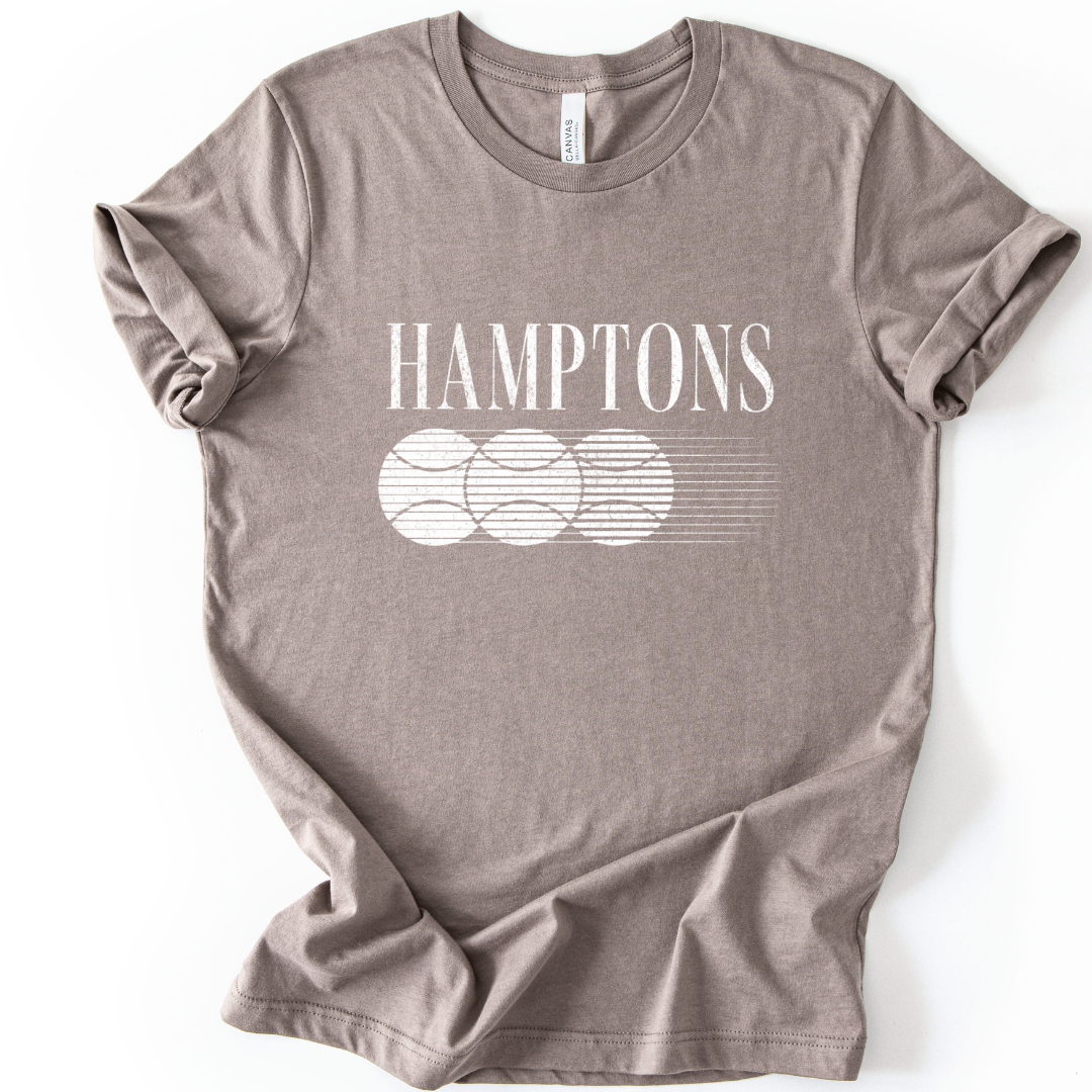 Hamptons - Bella Canvas Super Zachte Standaard Pasvorm T-shirt