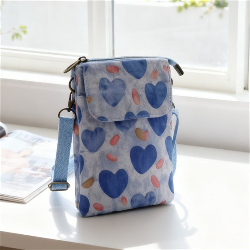 Elvira - Vintage Schoudertas met rits en magnetische sluiting