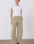 Grietje | Comfortabele Barrel Broek met Hoge Taille