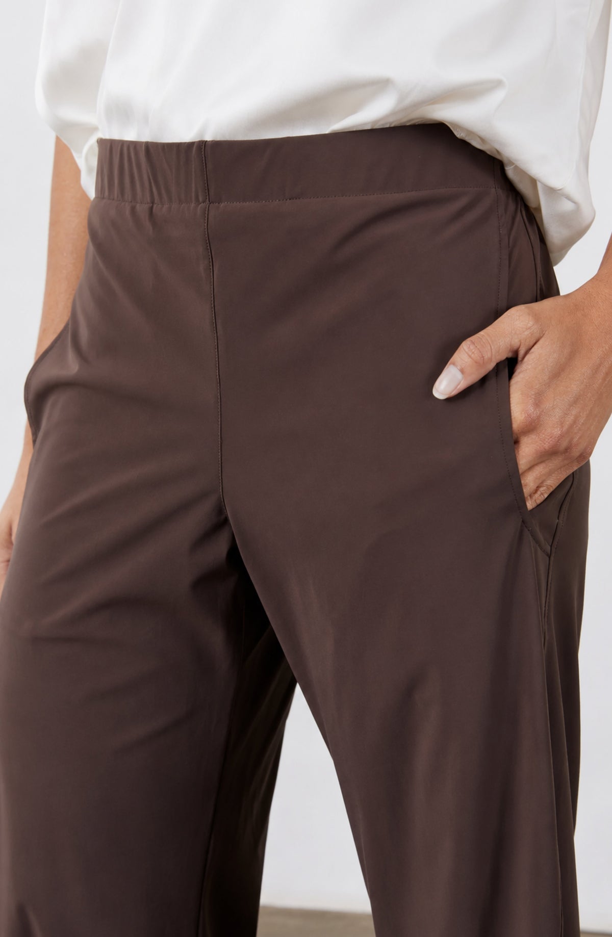 Grietje | Comfortabele Barrel Broek met Hoge Taille