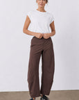 Grietje | Comfortabele Barrel Broek met Hoge Taille