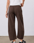Grietje | Comfortabele Barrel Broek met Hoge Taille
