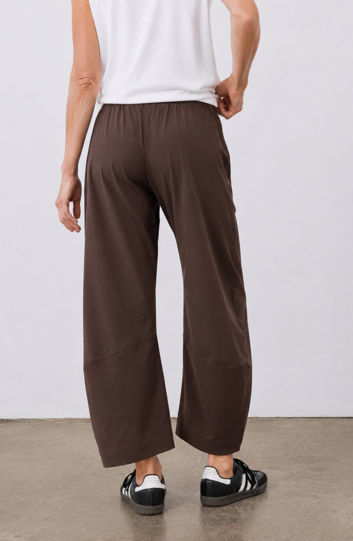 Grietje | Comfortabele Barrel Broek met Hoge Taille