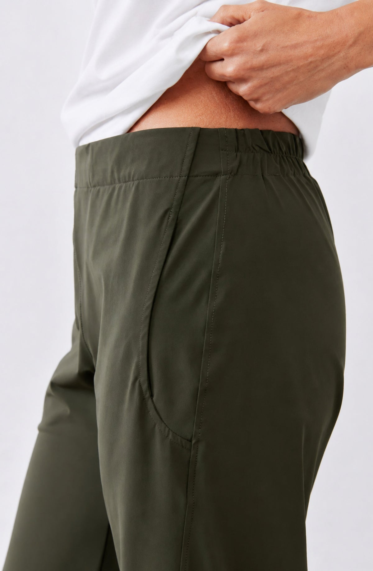 Grietje | Comfortabele Barrel Broek met Hoge Taille